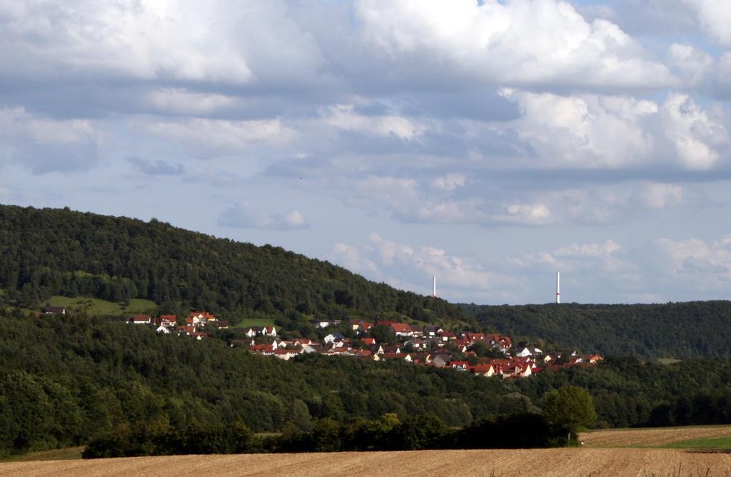 Ferienwohnung Haus Rosa Nüdlingen الغرفة الصورة